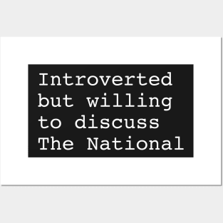 The National Band - Introverted but willing to discuss The National Posters and Art